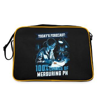 Science du sol 100 % de chances de mesurer le PH - Sac Retro - noir/or - Dos