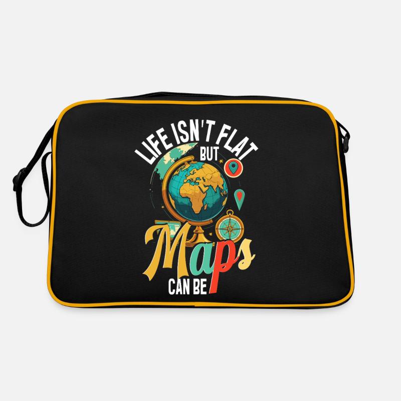 La vie des systèmes d’information géographique n’est pas plate Sac Retro