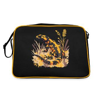 Salamanders Salamander - Retro Bag - black/gold - Back