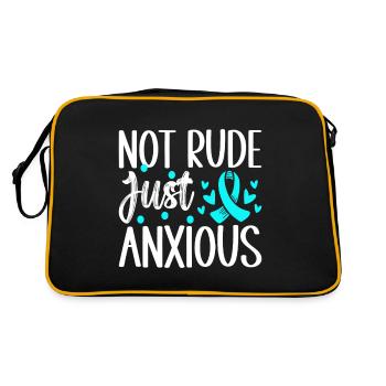 Trouble anxieux Trouble anxieux - Sac Retro - noir/or - Dos