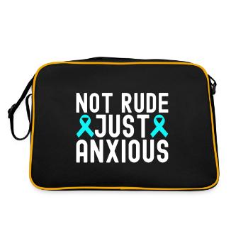 Trouble anxieux Trouble anxieux - Sac Retro - noir/or - Dos