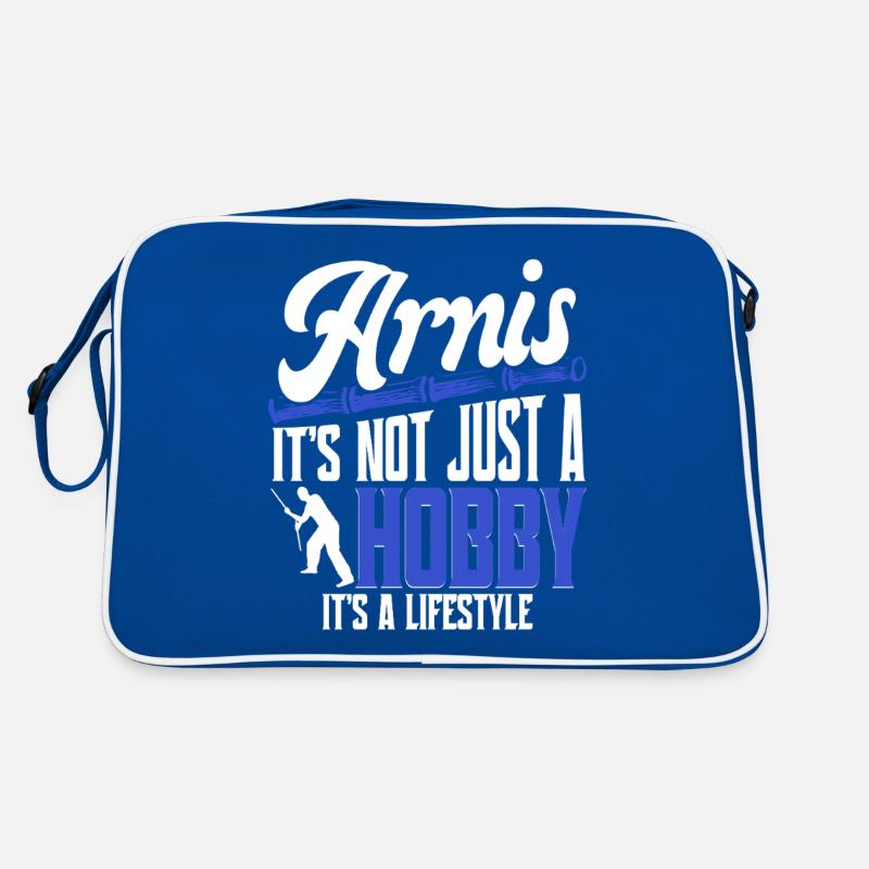 Escrima Arnis It's Not Just A Hobby Retro Tasche