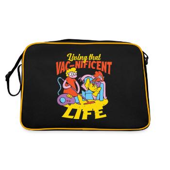 Vacuuming Household Vacnificent Life - Retro Bag - black/gold - Back