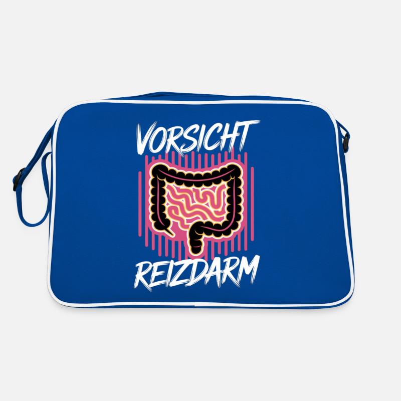 Beware irritable bowel humor digestion Retro Bag