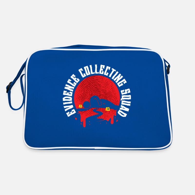 Forensic Forensic Scientist Evidence Collecting Squad Retro Bag