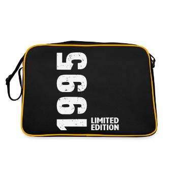 30 Year Old 1995 Birthday Gift - Retro Bag - black/gold - Back