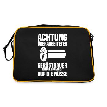 Échafaudage Artisans de chantier Échafaudage - Sac Retro - noir/or - Dos