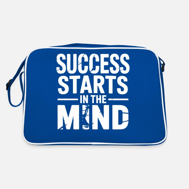 Le succès commence dans l’ Motivation de l’entrepreneur Sac Retro