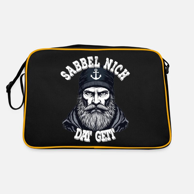 Frison orientale marin de la mer du Nord Sabbel nich dat geit Sac Retro