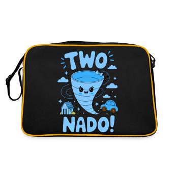 DEUX NADONS - Sac Retro - noir/or - Dos