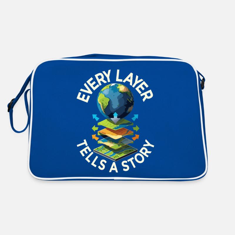Geographic Information Systems Every Layer Retro Bag