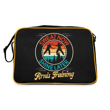 Escrima Arnis Arts Martiaux - Sac Retro - noir/or - Dos