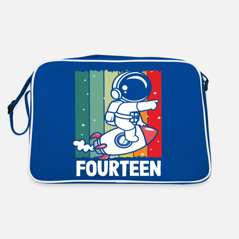 Quatorze ans d’aventure d’astronaute Sac Retro