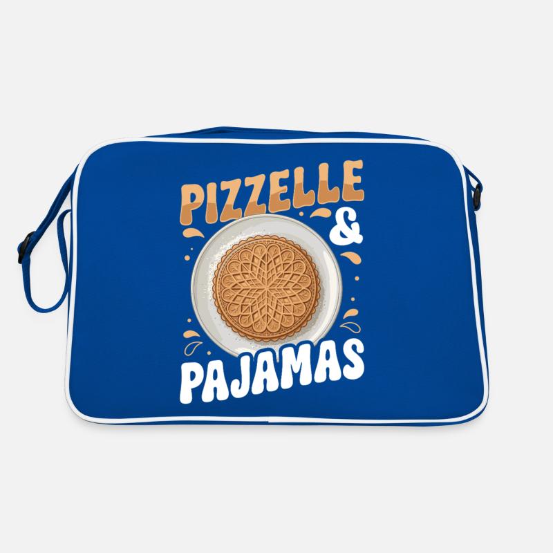 Pizzelle Waffel - Italienische Waffeln Retro Tasche