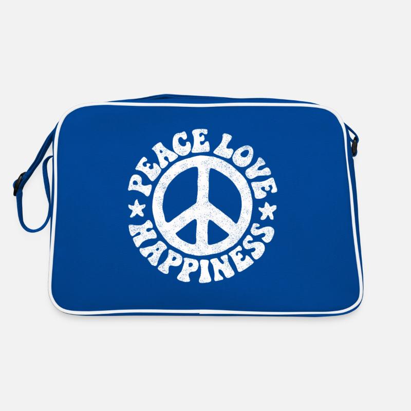 Peace Sign Peace Symbol Hippie Gift Retro Bag