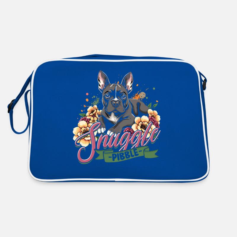 Pitbull Pitbulls Snuggle Pibble Retro Bag