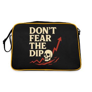 Don't Fear the Dip Stock Trader - Retro Bag - black/gold - Back