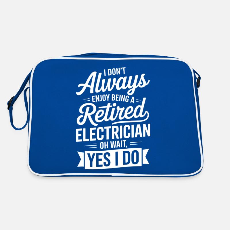 Technicien en électronique Retraite Dire Retraité Sac Retro