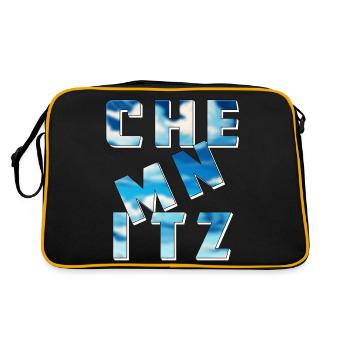 CHEMNITZ - Retro Bag - black/gold - Back