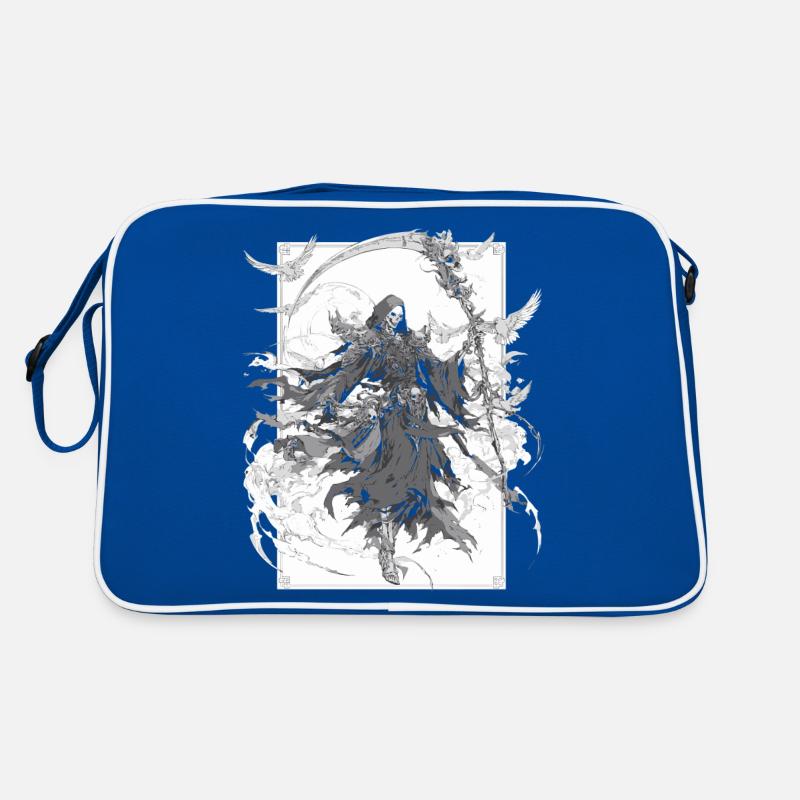 Grim Reaper Dark Grim Reaper – Gothic Death Art Retro Bag