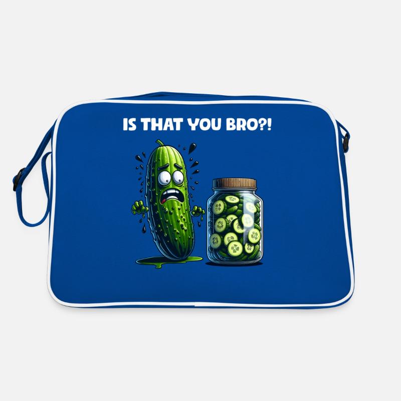 C’est toi mon frère ?! Cornichon de concombre Amateurs de concombre Sac Retro