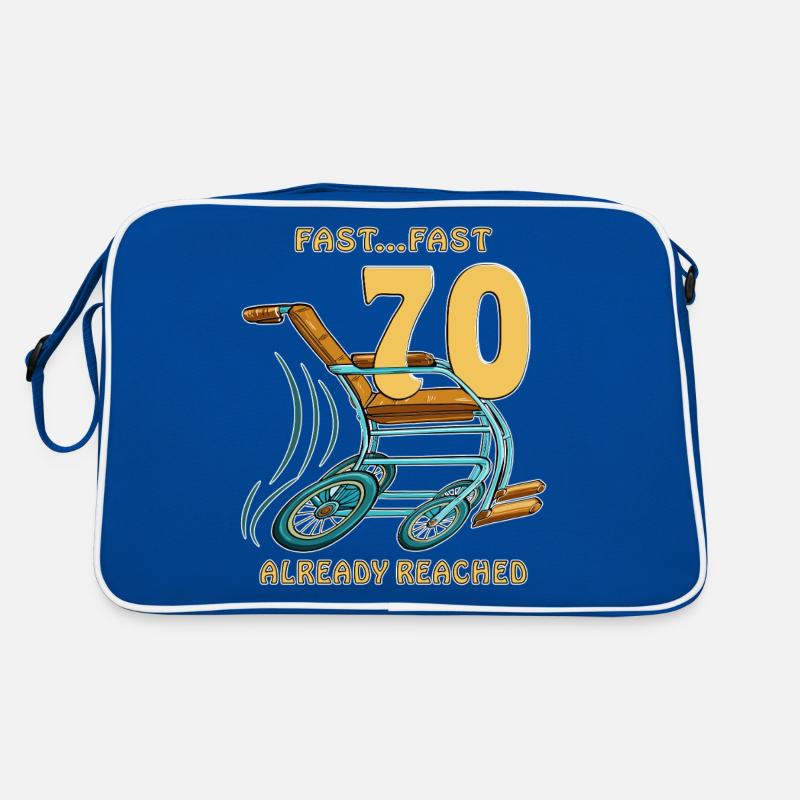 JEÛNE D’ANNIVERSAIRE... PRÈS DE 70 DÉJÀ ATTEINTS Sac Retro