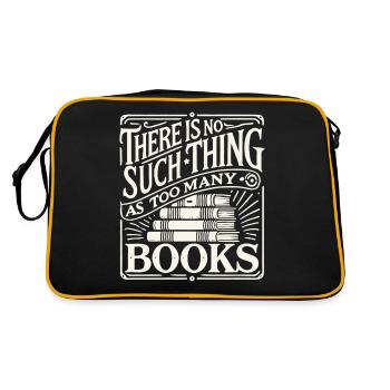 Le look bibliophile rencontre le look rétro du livre - Sac Retro - noir/or - Dos