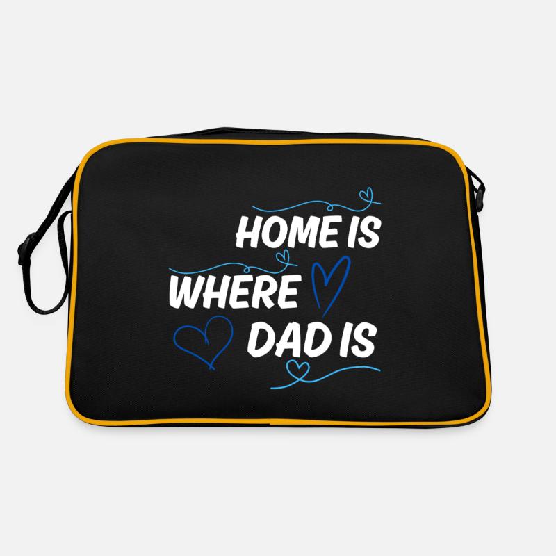 Beautiful Father's Day Design for Dad Retro Bag