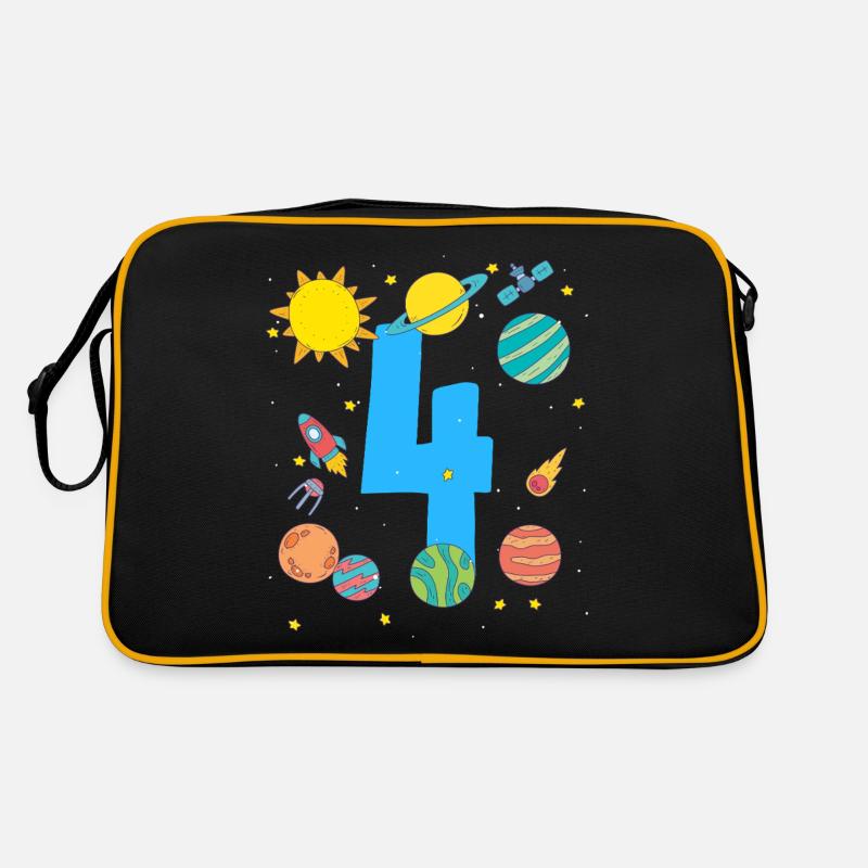 Space adventure for little explorers Retro Bag