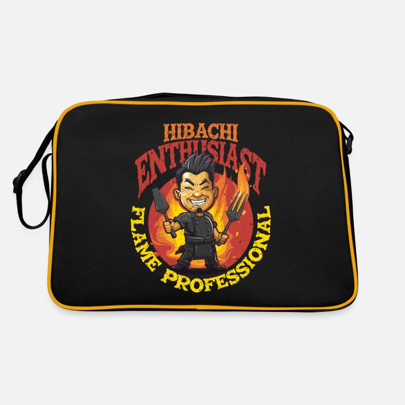 Passionné de Hibachi Sac Retro