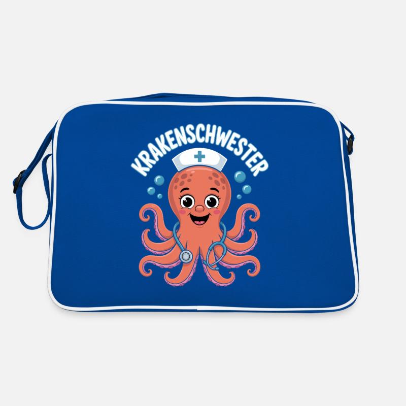 Krakenschwester Krankenschwester Retro Tasche