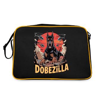 Dobezilla – Le chien de garde de l’Apocalypse - Sac Retro - noir/or - Dos