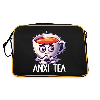 Trouble anxieux Trouble anxieux - Sac Retro - noir/or - Dos