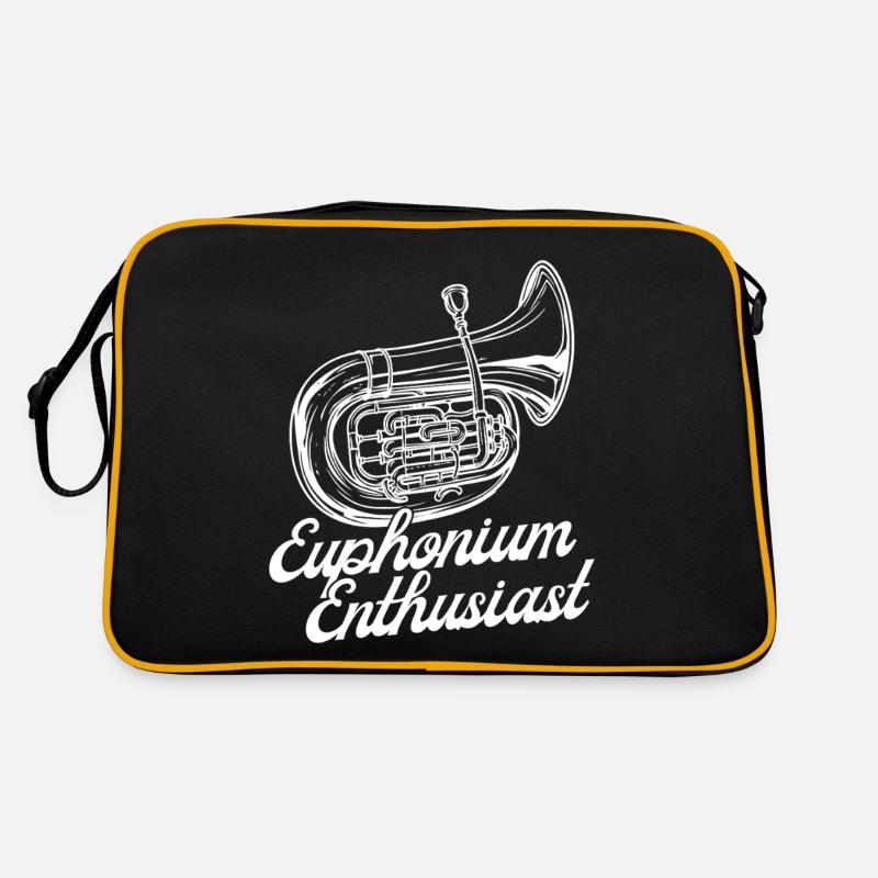 Bariton Player Enthusiast Euphonium Retro Tasche
