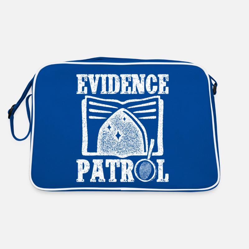 Forensic Analyst Evidence Patrol Squad Crime Lab Retro Tasche