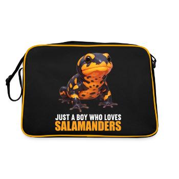 Salamanders Salamander - Retro Bag - black/gold - Back