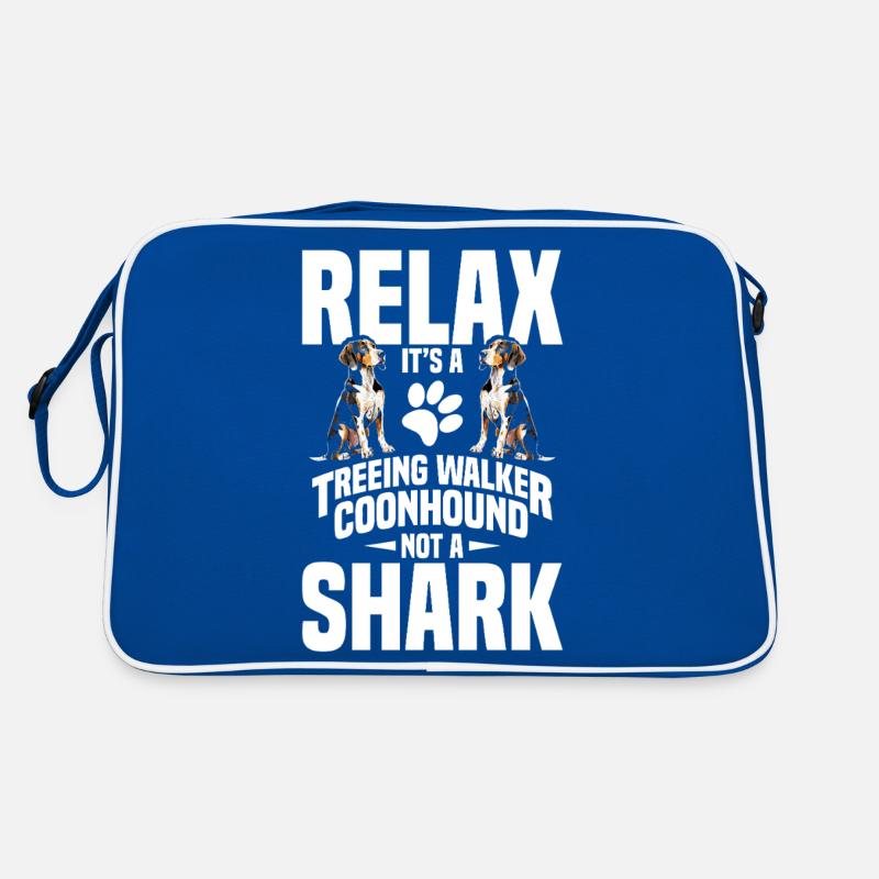 Treeing Walker Coonhound Propriétaire Chiot Relax C’est Sac Retro