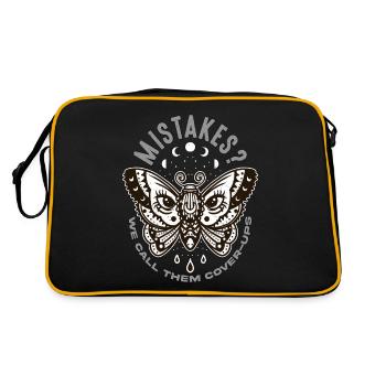 Tattoo Artist Mistakes We Call Them Tattoo Studio - Retro Bag - black/gold - Back