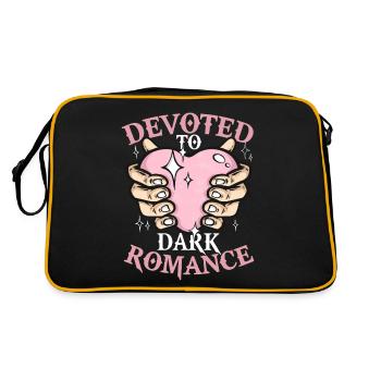 Dark Romance Booktok Devoted To Dark Romance - Retro Bag - black/gold - Back