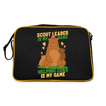 Guide scout Groupe scout - Sac Retro - noir/or - Dos