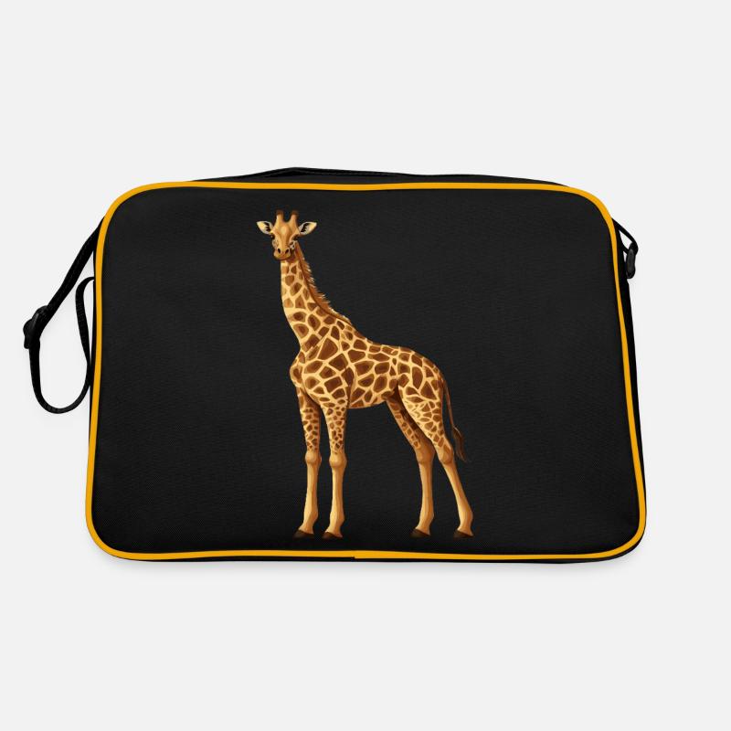 Giraffe Retro Tasche