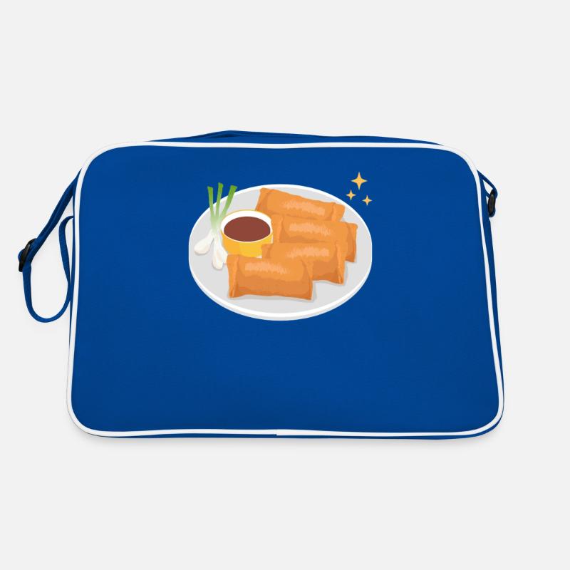 Lumpia Loempia Spring Roll Gift Retro Bag