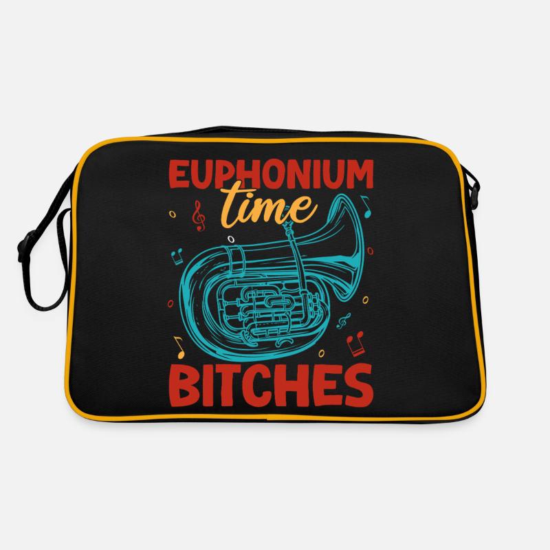 Euphonium Time Bitches Baryton Marching Band Sac Retro