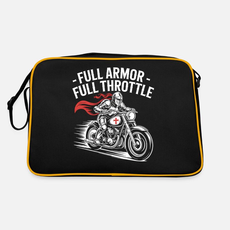 Christian Biker : Full Armor Full Pipe Sac Retro