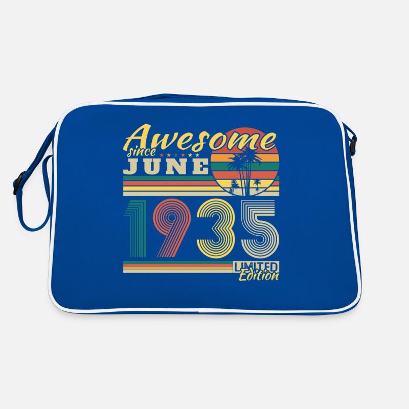 1935 Juni Vintage Geburtstagsgeschenk Retro Retro Tasche