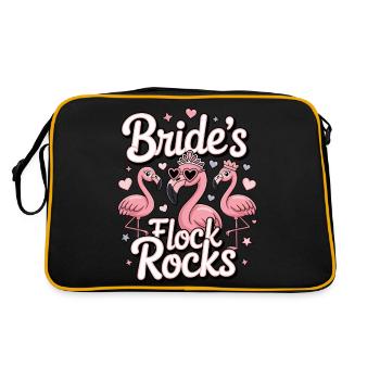 Feral Bride Era Design Possum Possum Wedding - Retro Bag - black/gold - Back