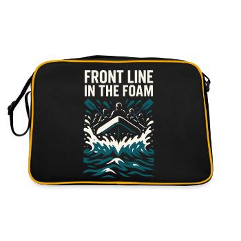 Whitewater Adventure River Rafting Crew Outdoor - Retro Bag - black/gold - Back