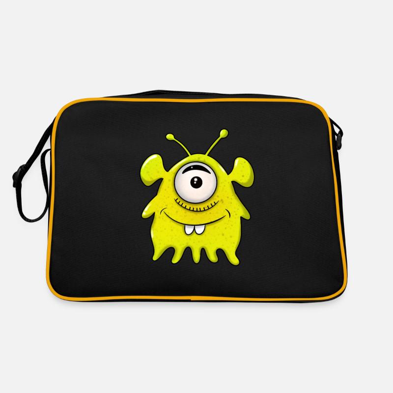 Monsters from outer space Retro Bag