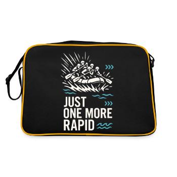 Whitewater Adventure River Rafting Crew Outdoor - Retro Bag - black/gold - Back