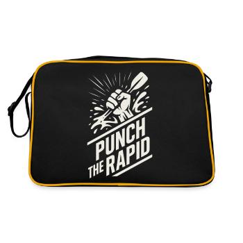 Whitewater Adventure River Rafting Crew Outdoor - Retro Bag - black/gold - Back